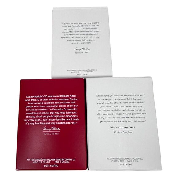 Hallmark Keepsake Holiday Parade Kringle & Kris Frosty Fun Decade Ornament Lot 3 - Picture 2 of 7